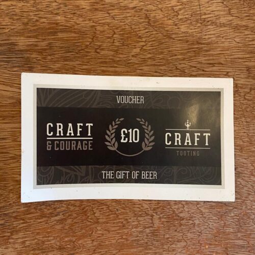 Craft and Courage  £10 Gift Voucher